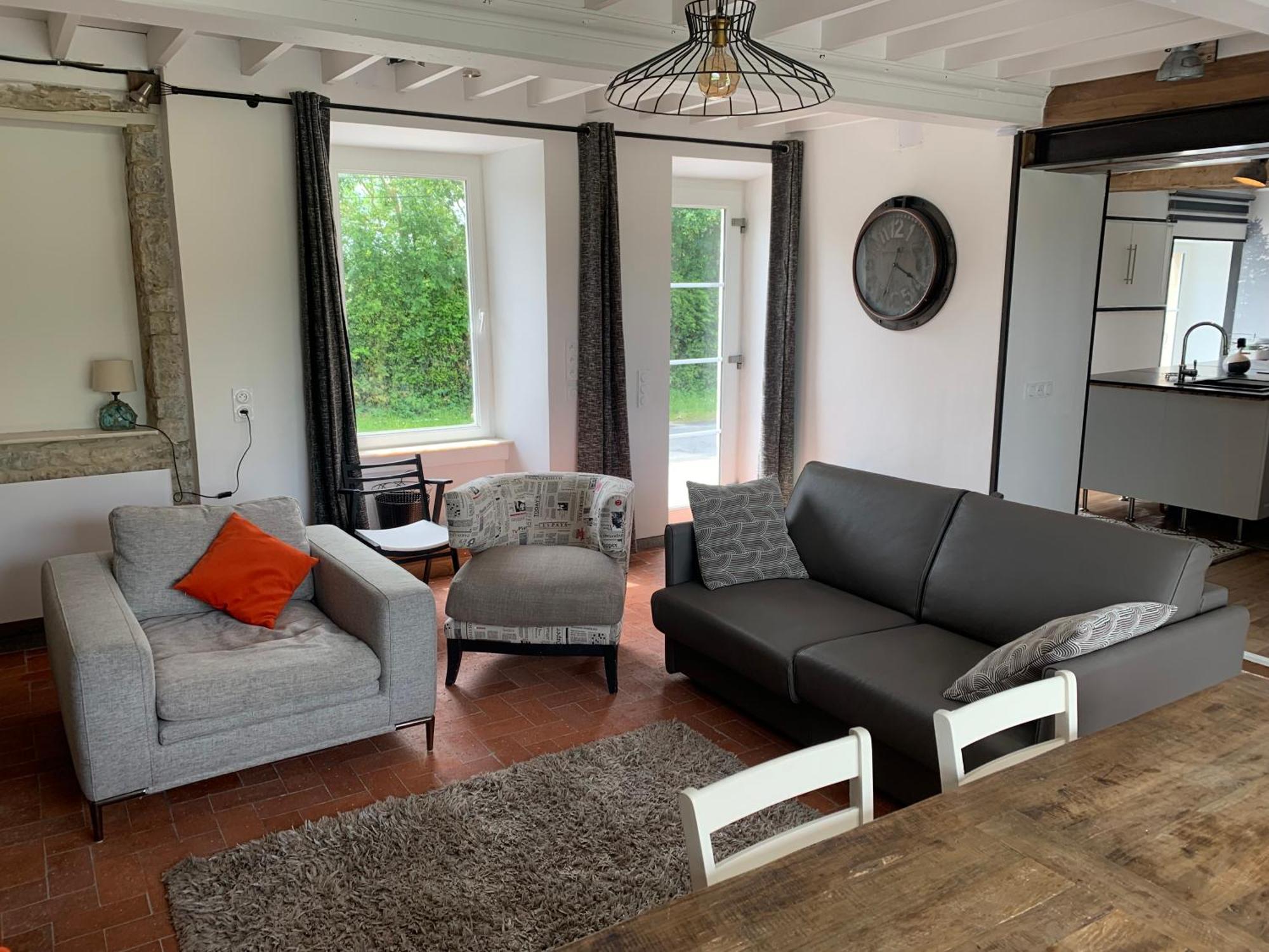 Comfortable House For 6 Guests In Saint-Come-Du-Mont Villa Екстериор снимка